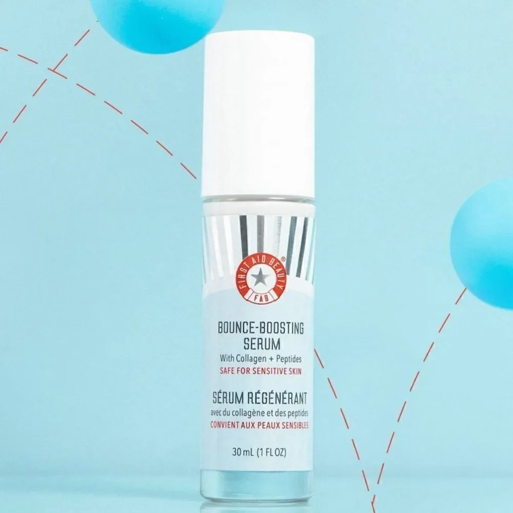 First Aid Beauty Bounce-Boosting Serum with collagen and peptides brand new box